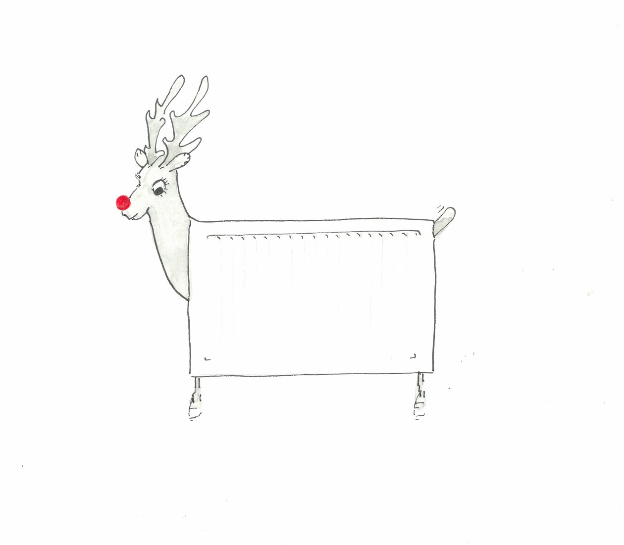Rudolf le radiateur au nez rouge - Lincoln Seligman