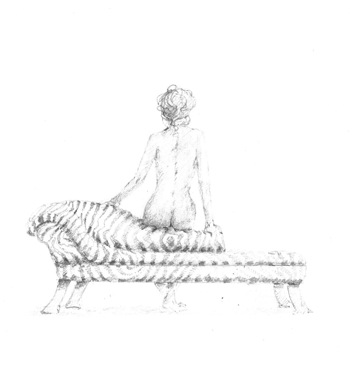 Nu assis - Lincoln Seligman