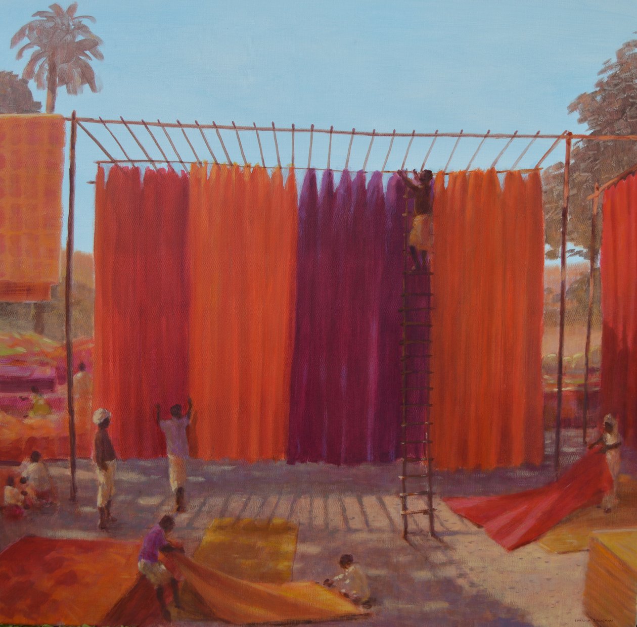 Textiles séchant - Lincoln Seligman
