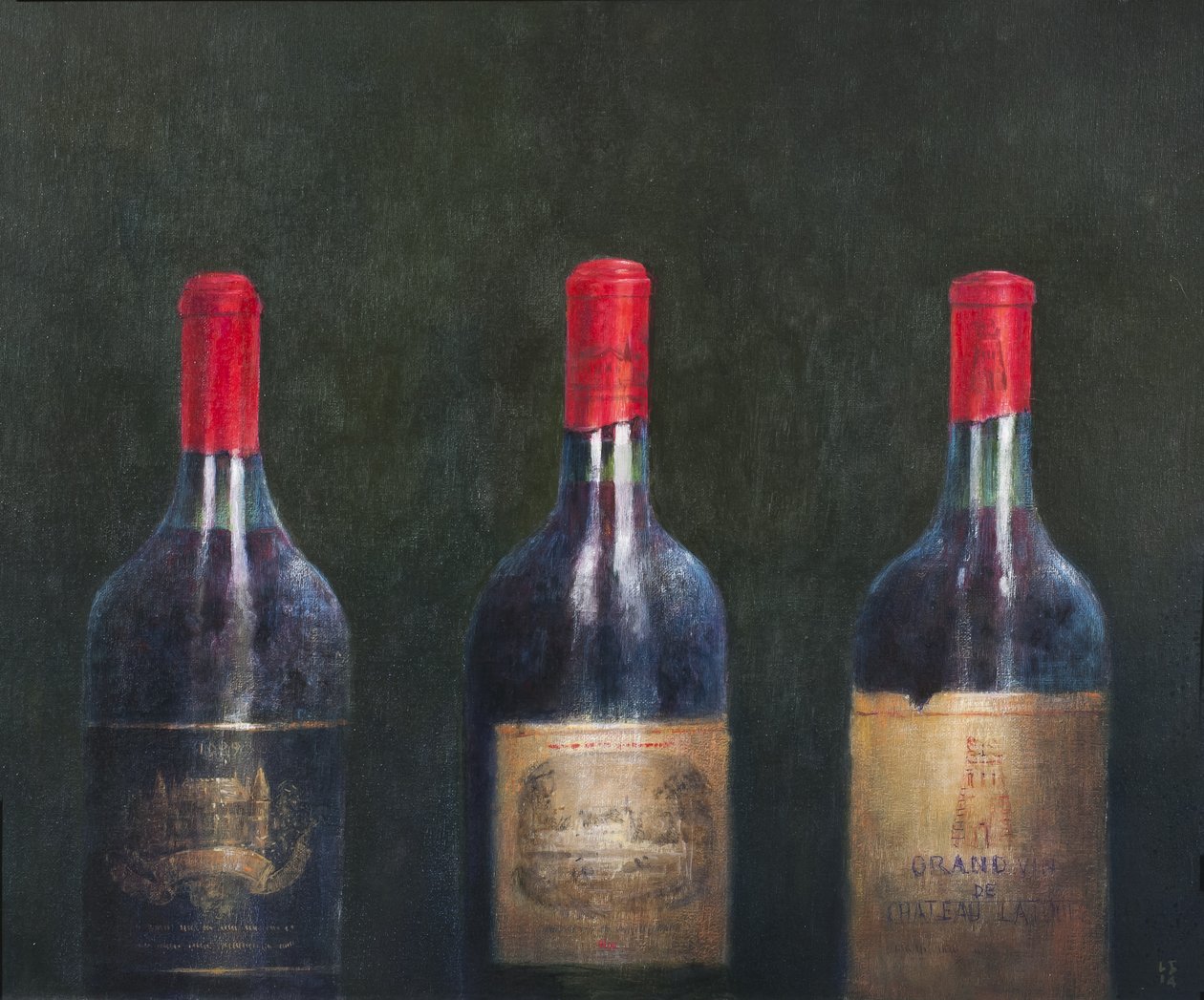 Trois grands clarets, 2014 - Lincoln Seligman