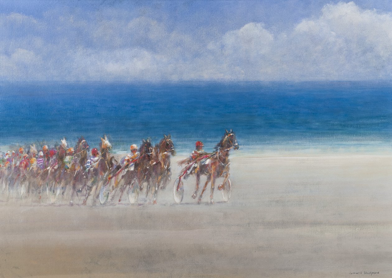 Courses de trot, Lancieux, Bretagne, 2014 - Lincoln Seligman