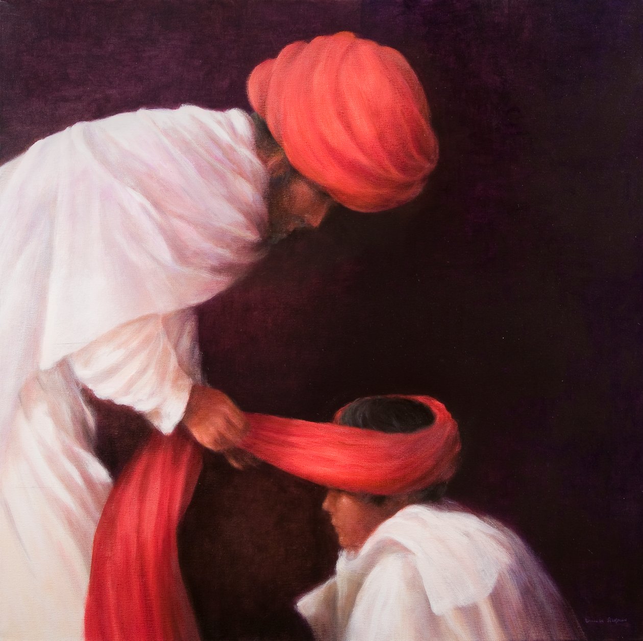 Nouer un turban, 2010 - Lincoln Seligman