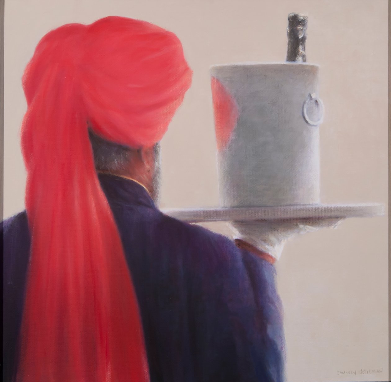 Serveur de vin, Jaipur, 2012 - Lincoln Seligman