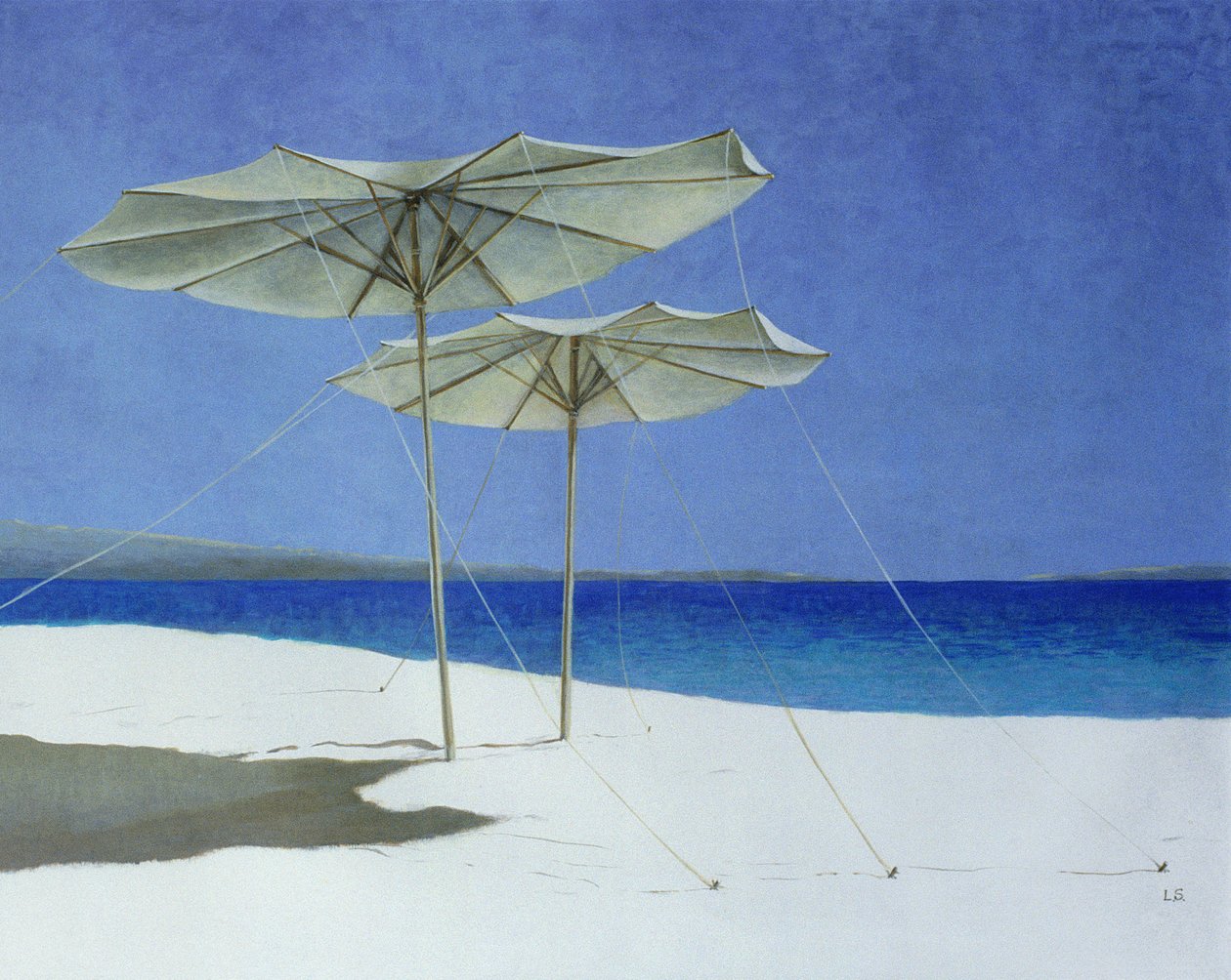 Parapluies, Grèce, 1995 - Lincoln Seligman
