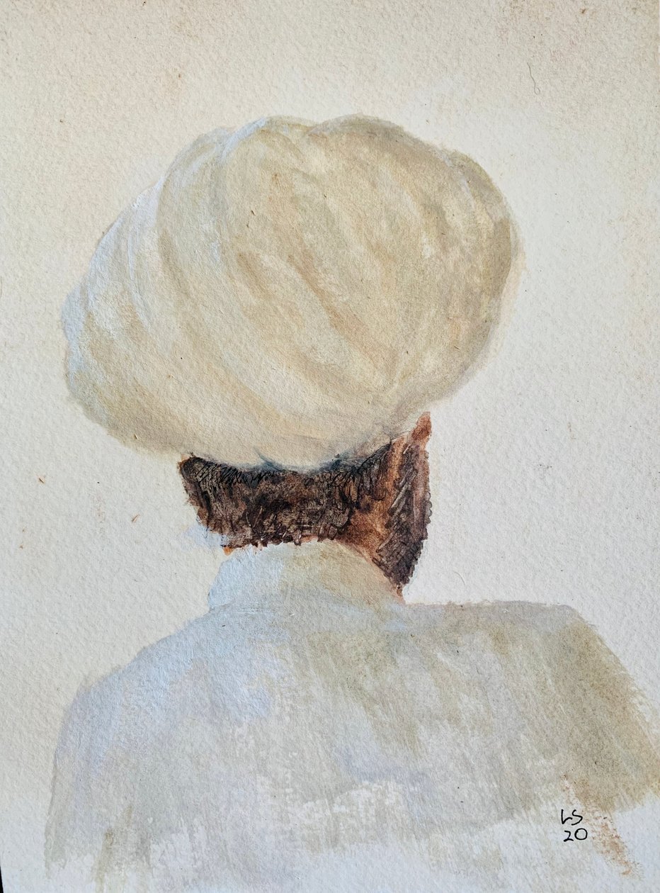 Vue arrière blanche - Lincoln Seligman