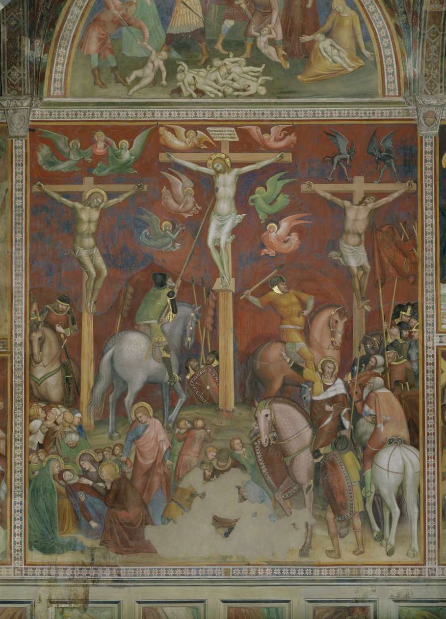 La Crucifixion, c.1340 - Lippo Memmi