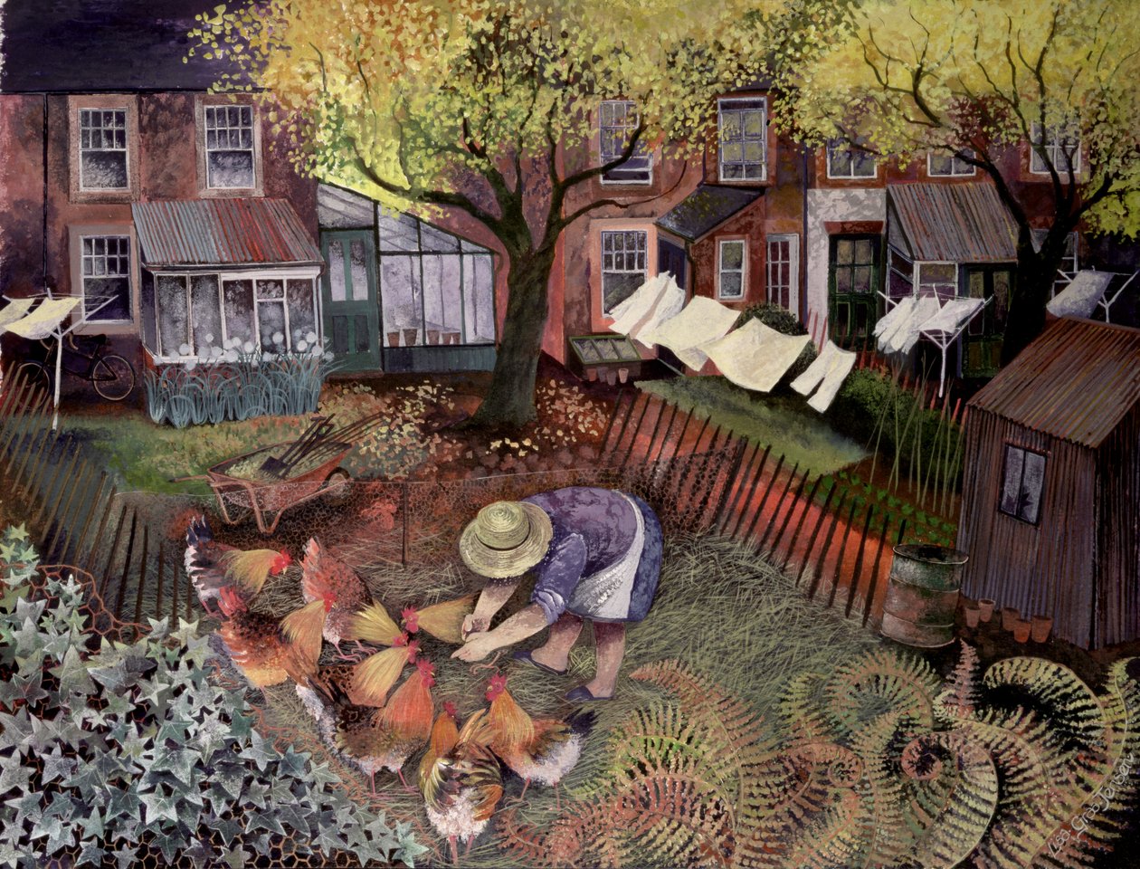 Poules de ville, 1995 - Lisa Graa Jensen