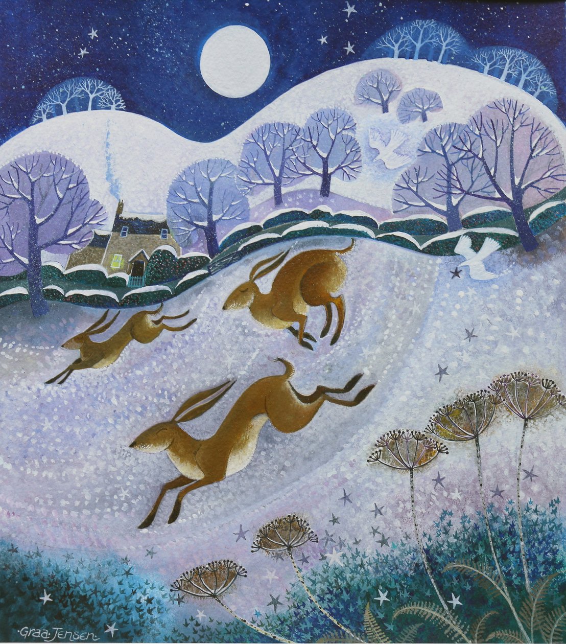 Lièvres des neiges, 2019 - Lisa Graa Jensen