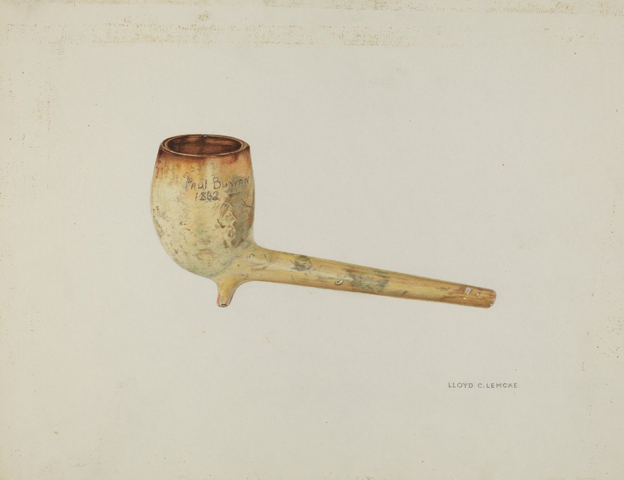 Pipe, vers 1937 - Lloyd Charles Lemcke
