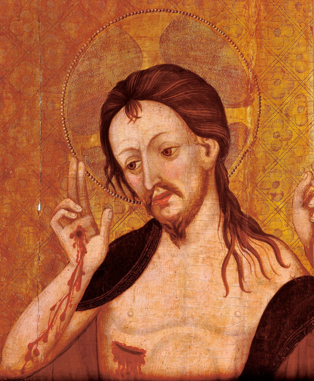 Résurrection, détail, début du 15e siècle - Lluís Borrassà