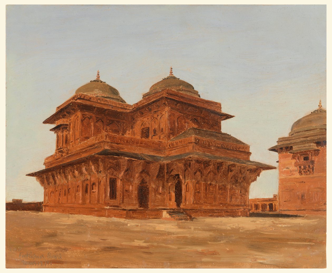 Fatehpur Sikri, Palais de Birbal, Inde - Lockwood de Forest