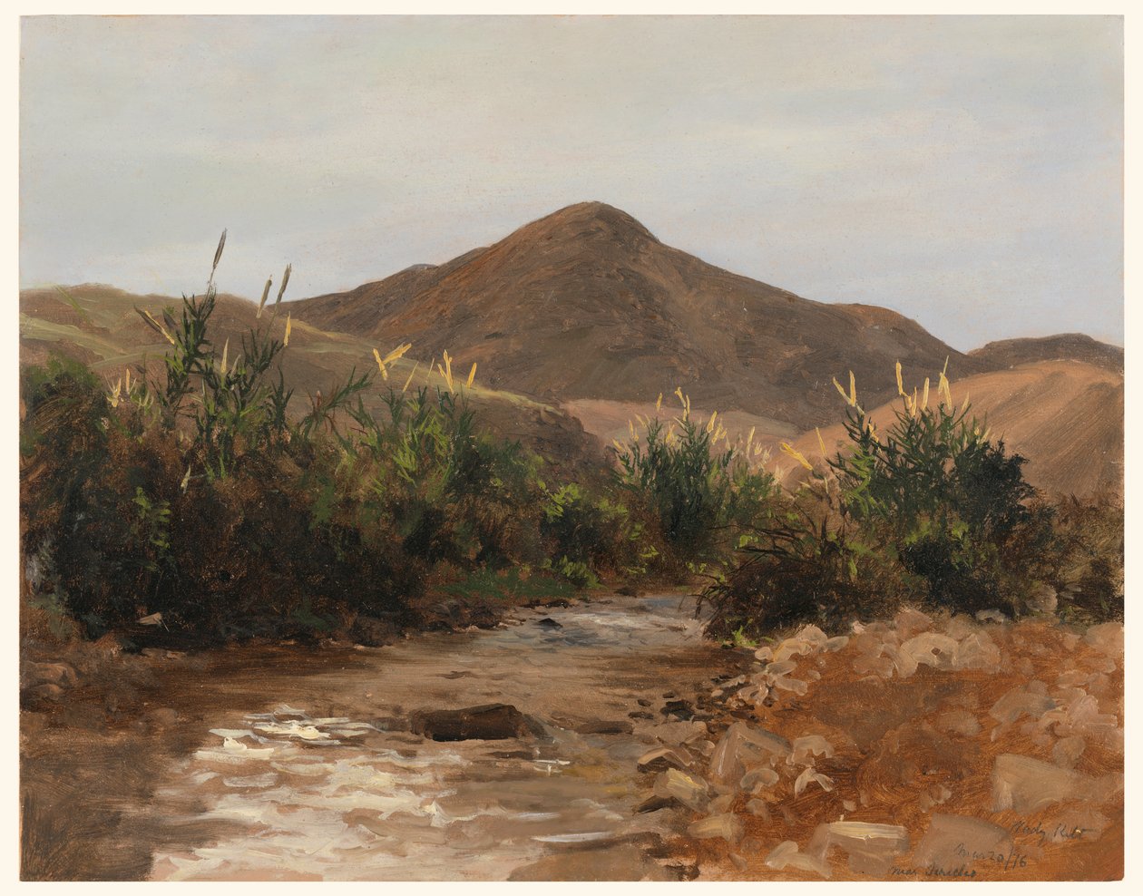 Près de Jéricho, Wady Kilt - Lockwood de Forest