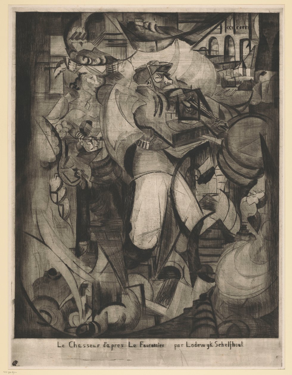Gravure - Lodewijk Schelfhout