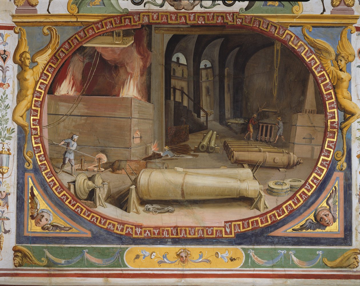 Fonderie de canons - Lodovico Buti