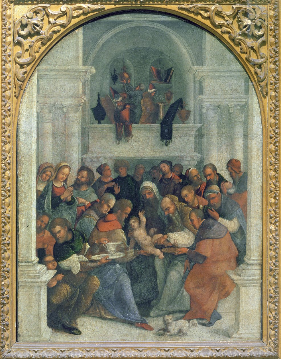 La Circoncision - Lodovico Mazzolino