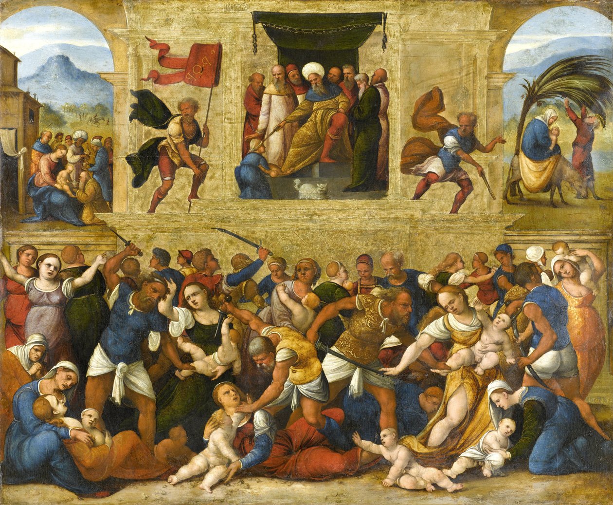 Massacre des Innocents - Lodovico Mazzolino