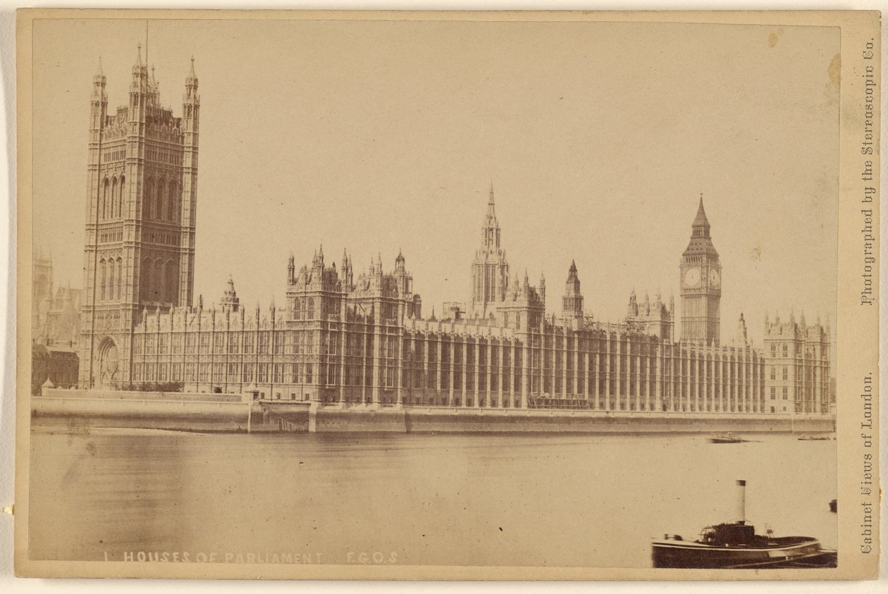 Chambres du Parlement. - London Stereoscopic and Photographic Company