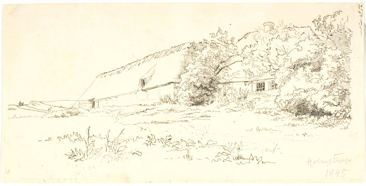 Maison de Paysan. Holmstrup - Lorenz Frølich