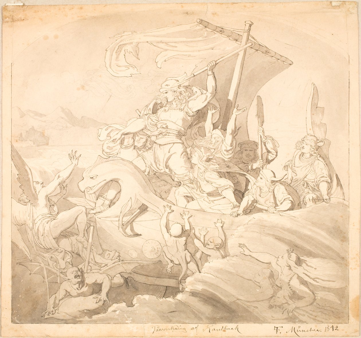 Frithiof en mer - Lorenz Frølich