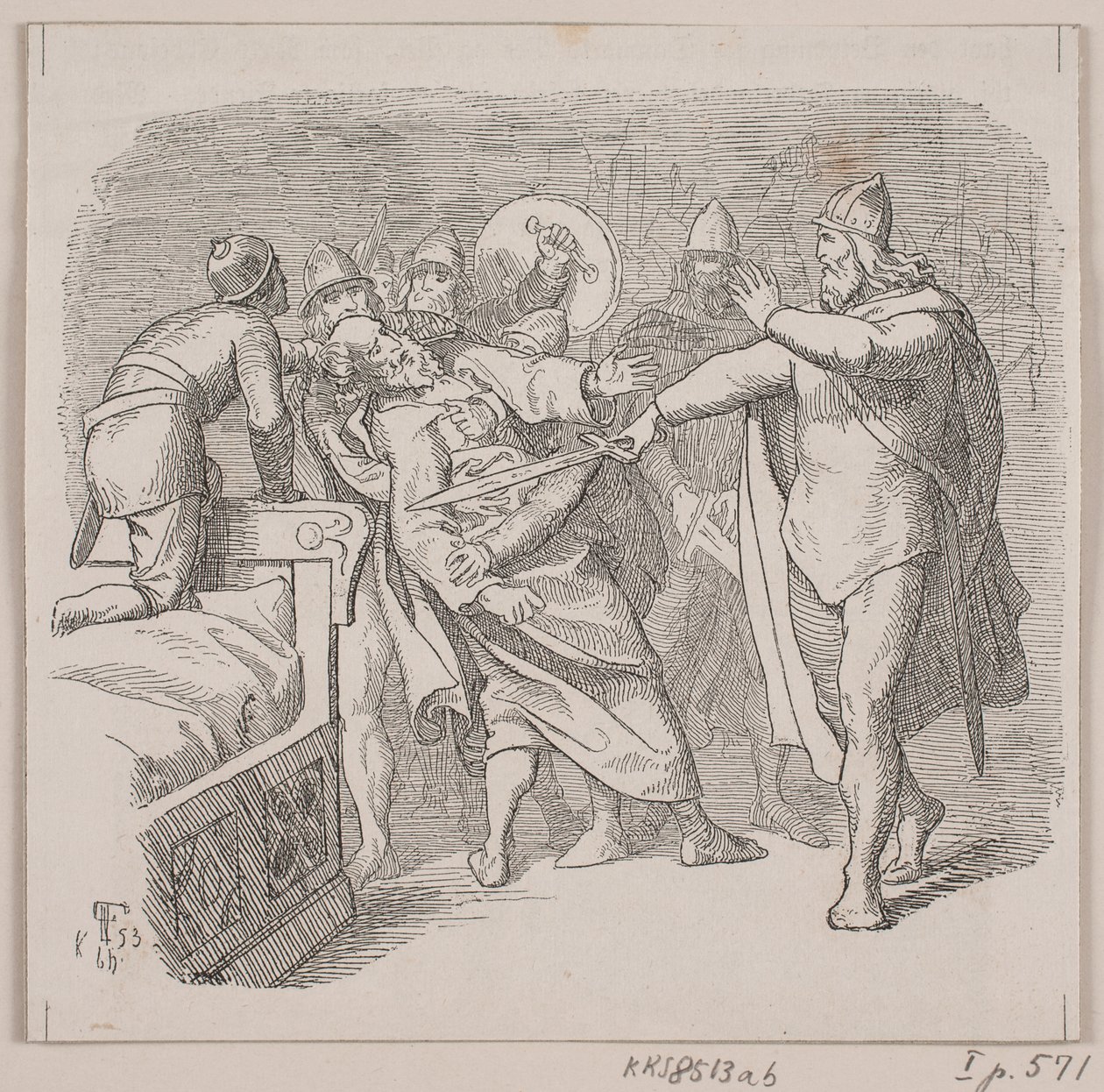 Illustration pour "Mellemriget og opløsningstilstanden" - Lorenz Frølich