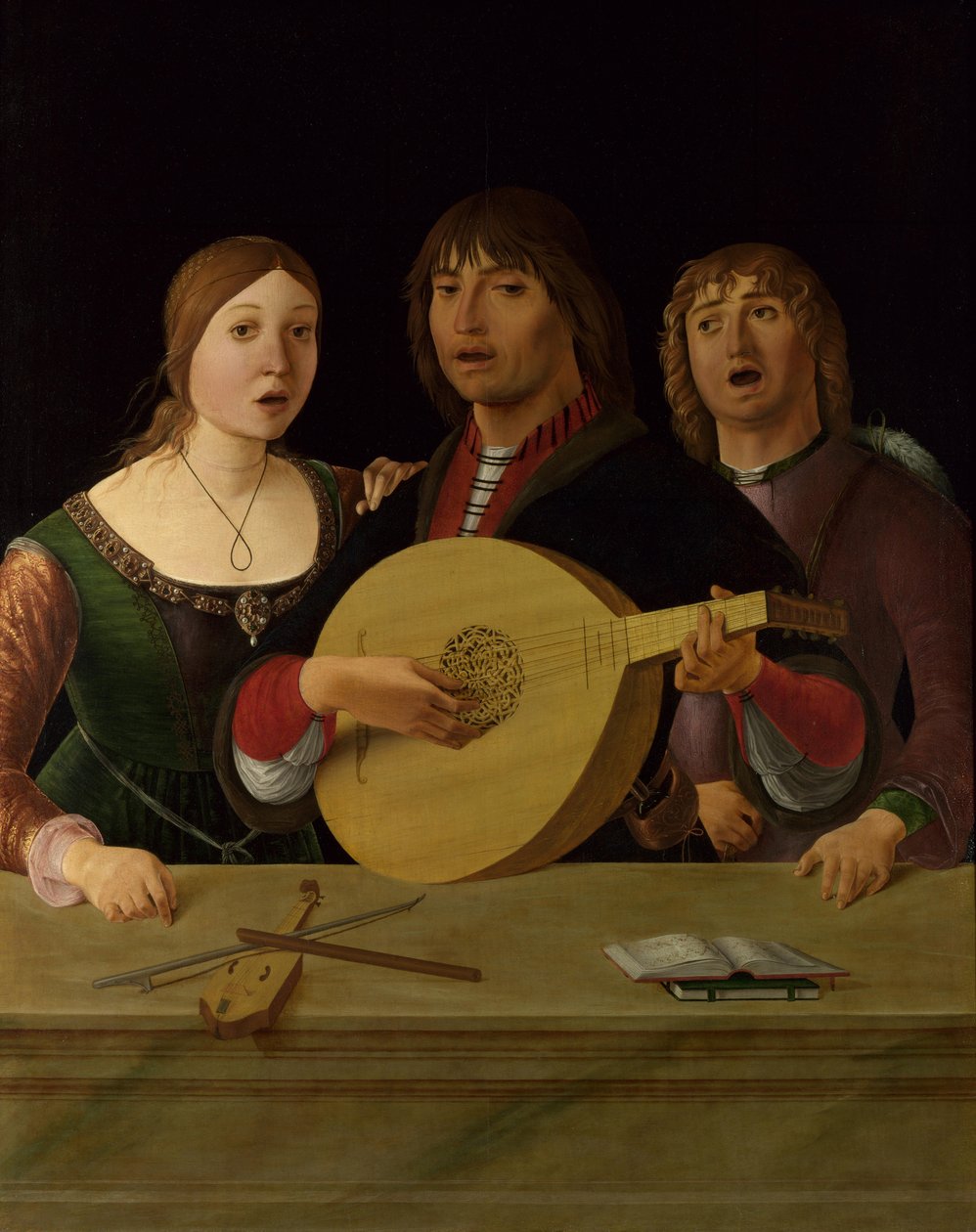 Un concert, c. 1490 - Lorenzo Costa