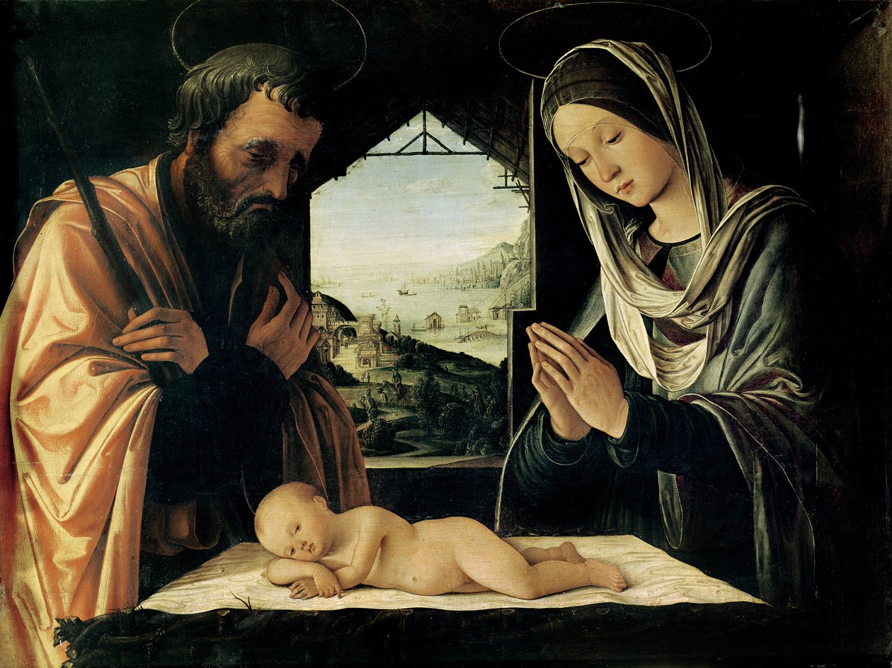 La Nativité, vers 1490 - Lorenzo Costa