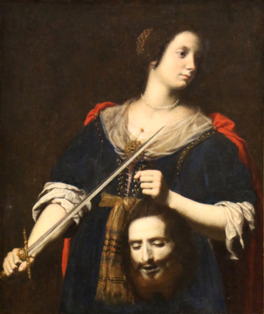 Judith tenant la tête d