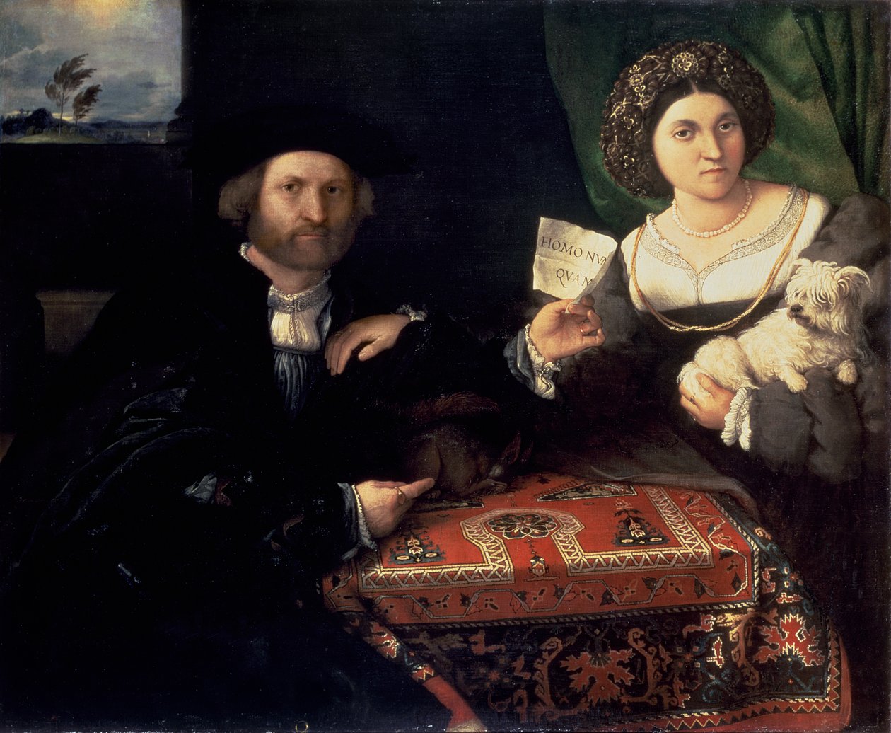 Mari et Femme, c.1523 - Lorenzo Lotto