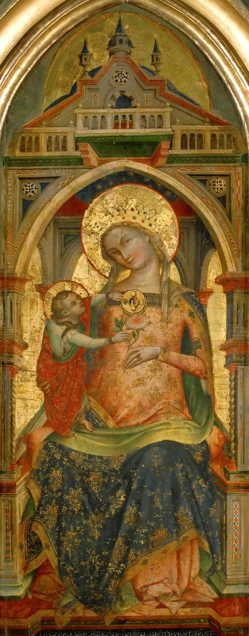 Madone et Enfant, 1372 - Lorenzo Veneziano