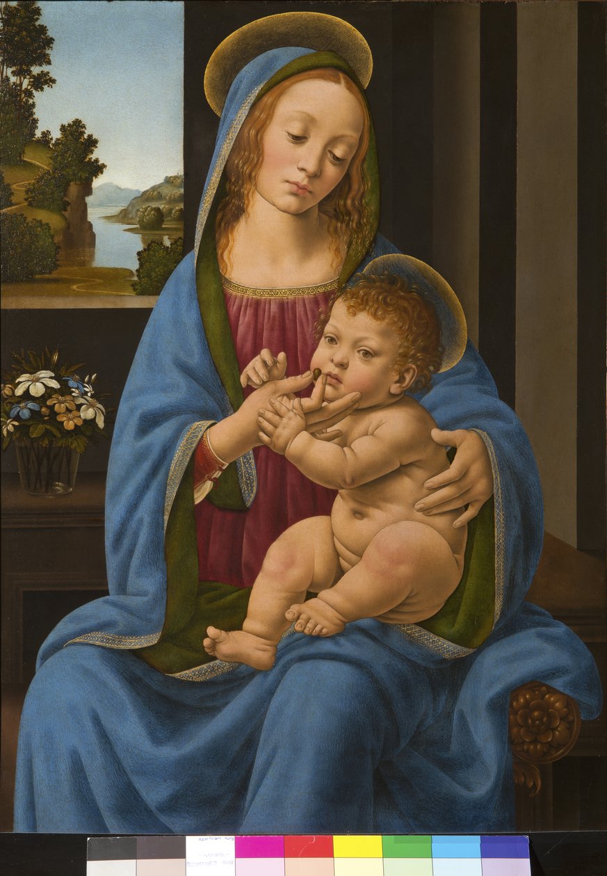Madone et enfant - Lorenzo di Credi