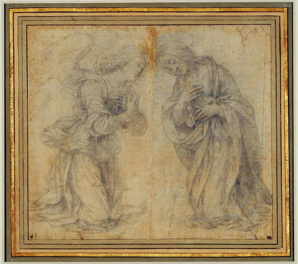 Étude pour une Annonciation ... - Lorenzo di Credi