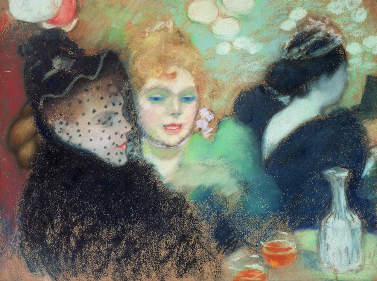 Scène de bar, vers 1891 - Louis Anquetin