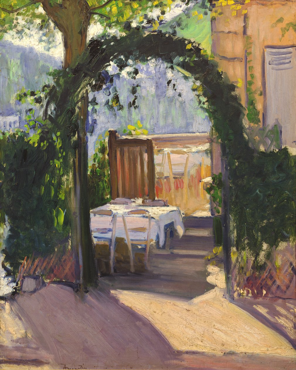 La Tonnelle, vers 1886 - Louis Anquetin