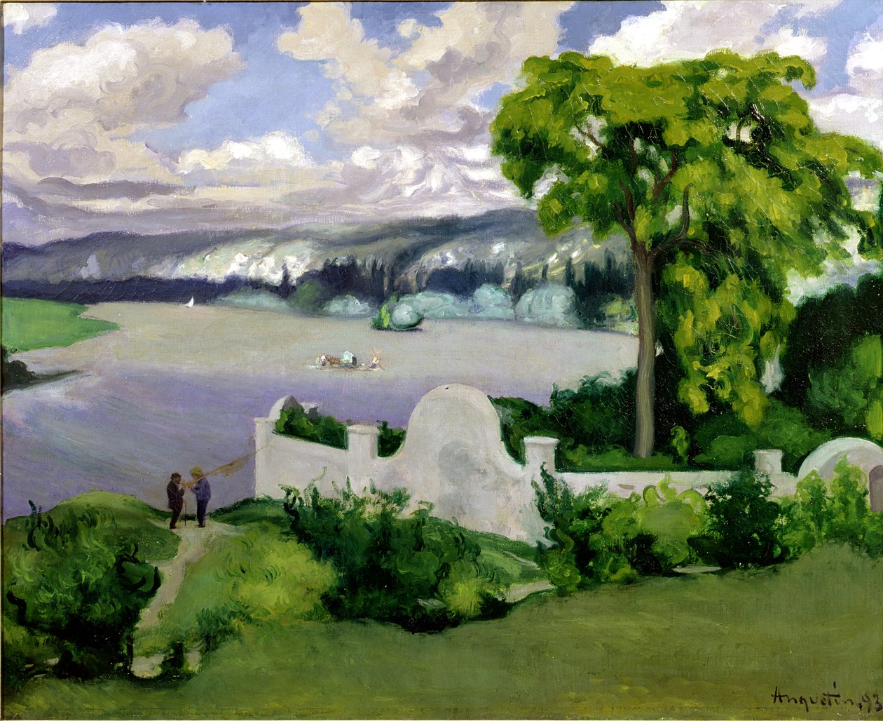 La Seine près de La Roche-Guyon, 1893 - Louis Anquetin