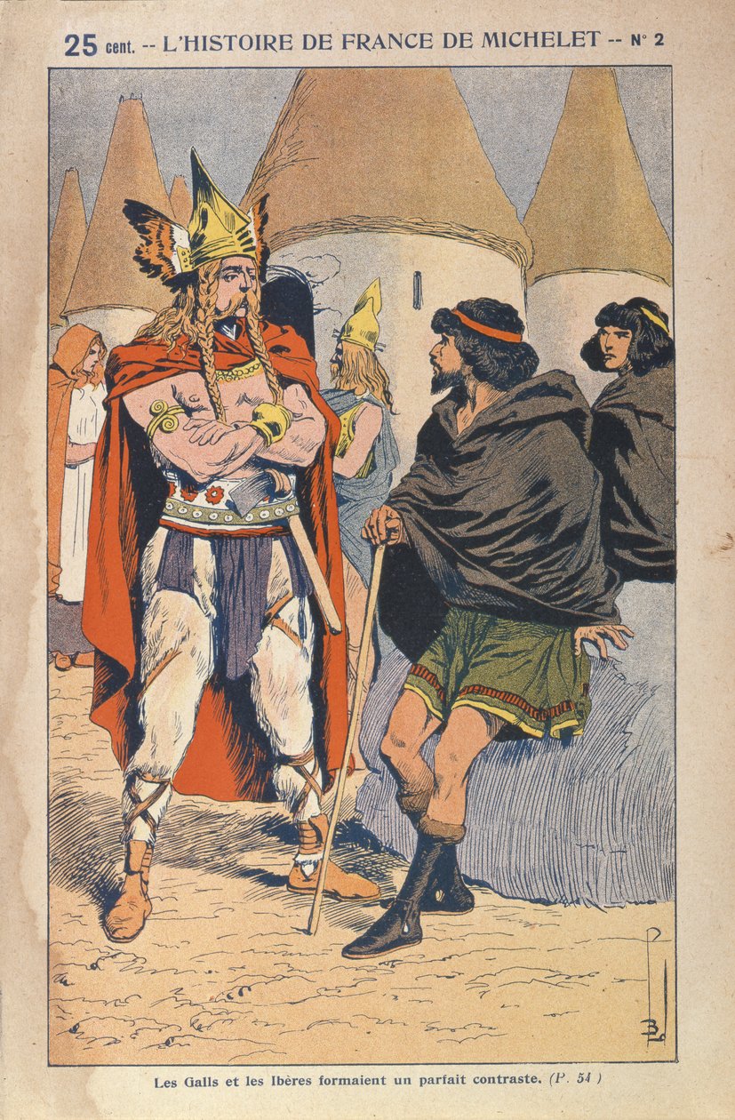Les Gaulois et les Ibères, illustration de l