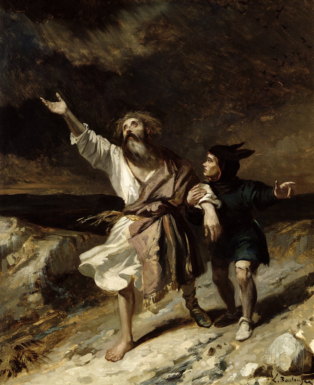Le Roi Lear et le Fou dans la tempête, Acte III Scène 2 de 