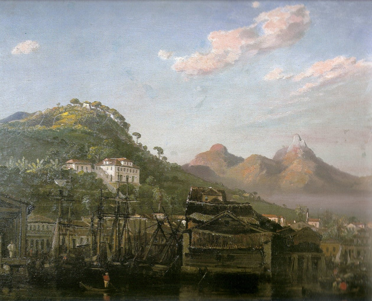 Vue de Gamboa, Rio de Janeiro - Louis Buvelot