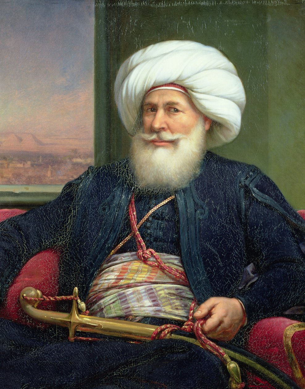 Mehemet Ali (1769-1849), 1840 - Louis Charles Auguste Couder