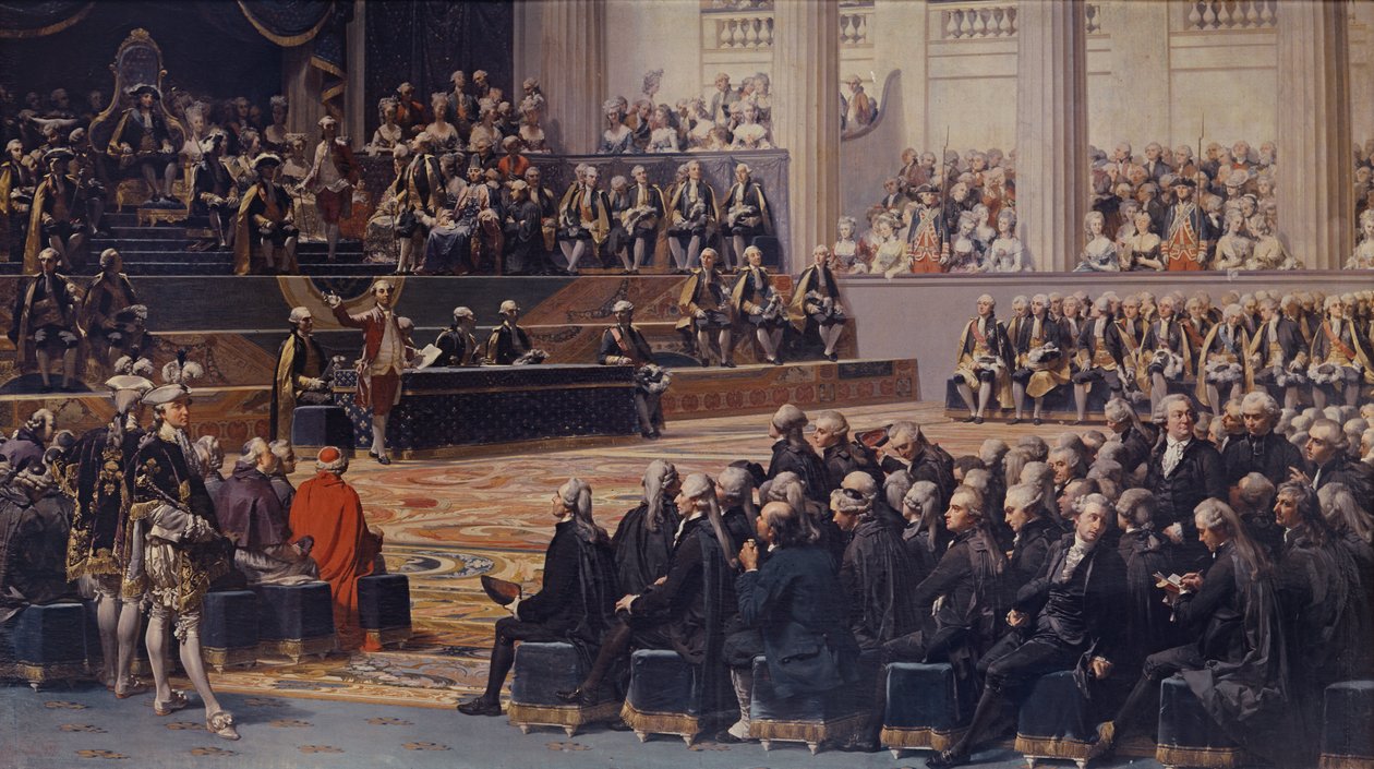 Ouverture des États généraux à Versailles le 5 mai 1789, 1839 - Louis Charles Auguste Couder