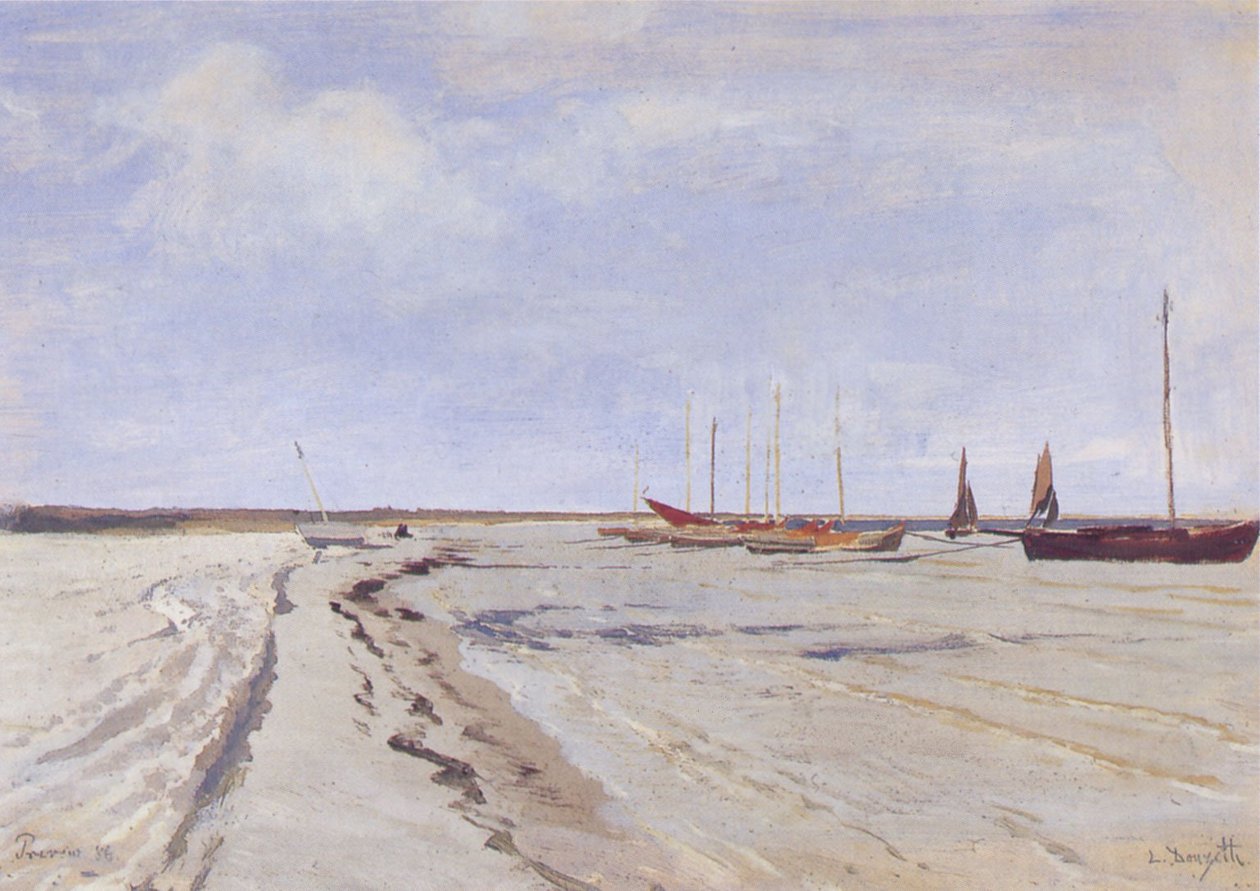 Paysage côtier près de Prerow - Louis Douzette