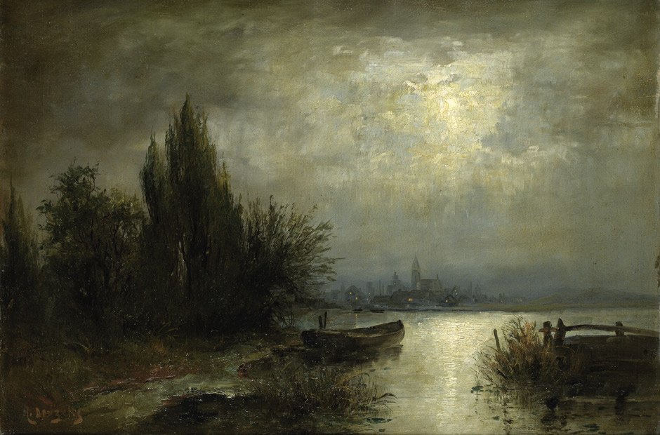 Nuit de lune - Louis Douzette