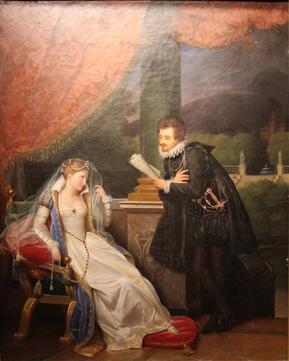 Tasso lisant à la princesse Éléonore d