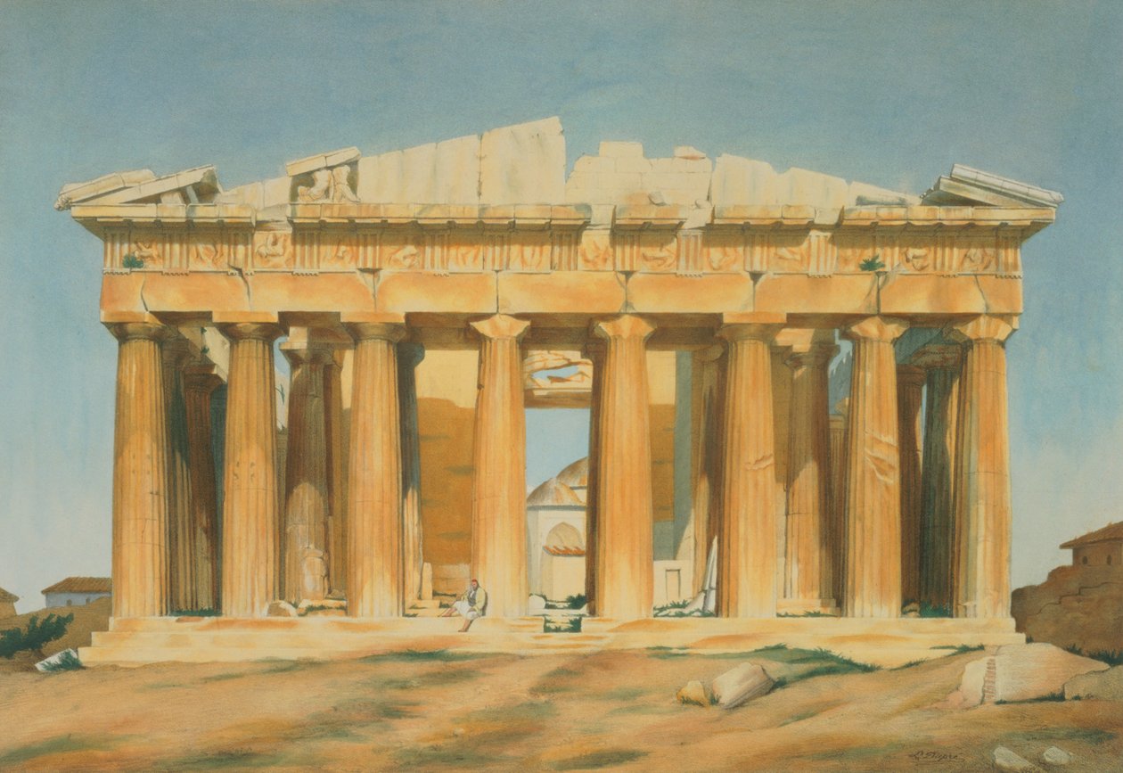 Le Parthénon, Athènes - Louis Dupré