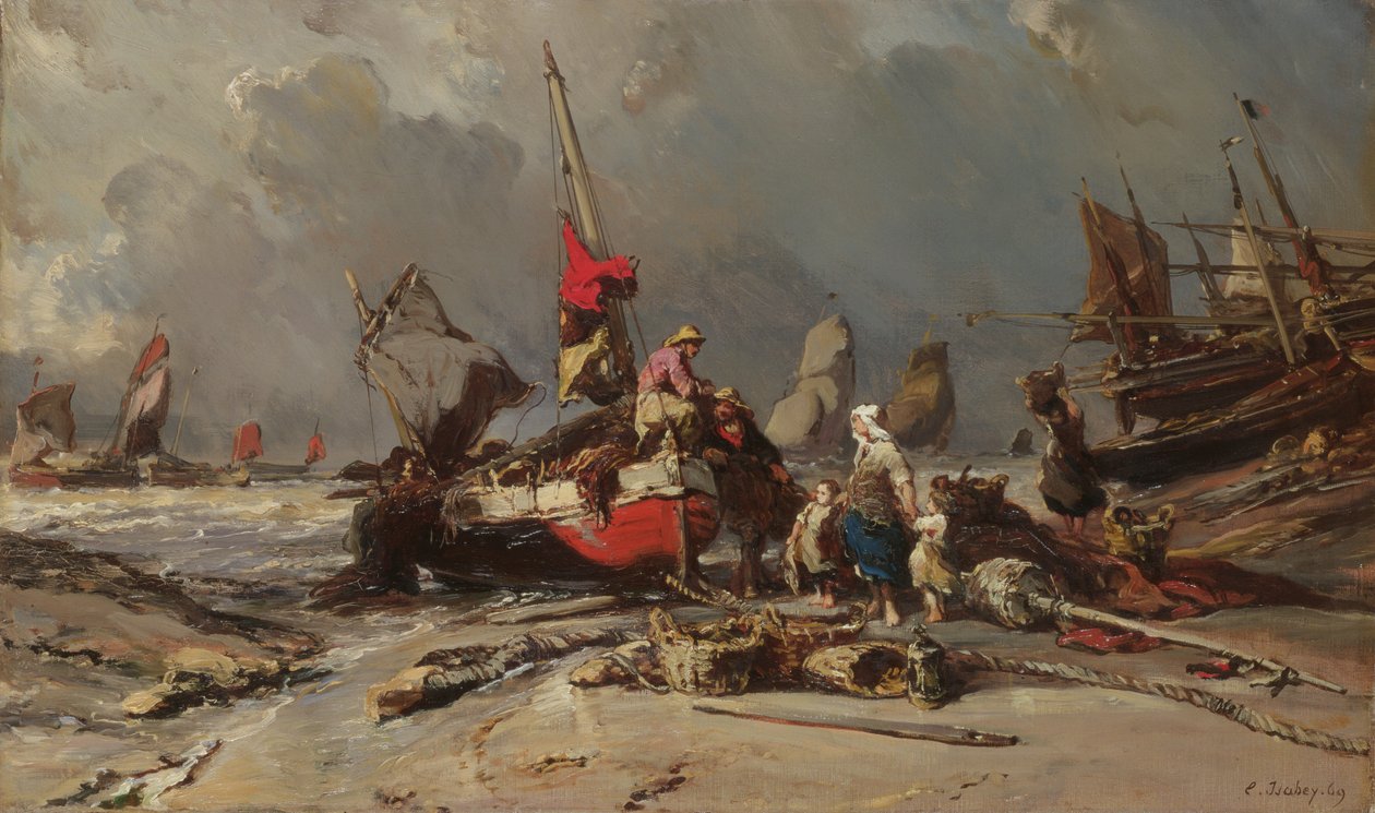 Après la tempête, 1869 - Eugene Isabey