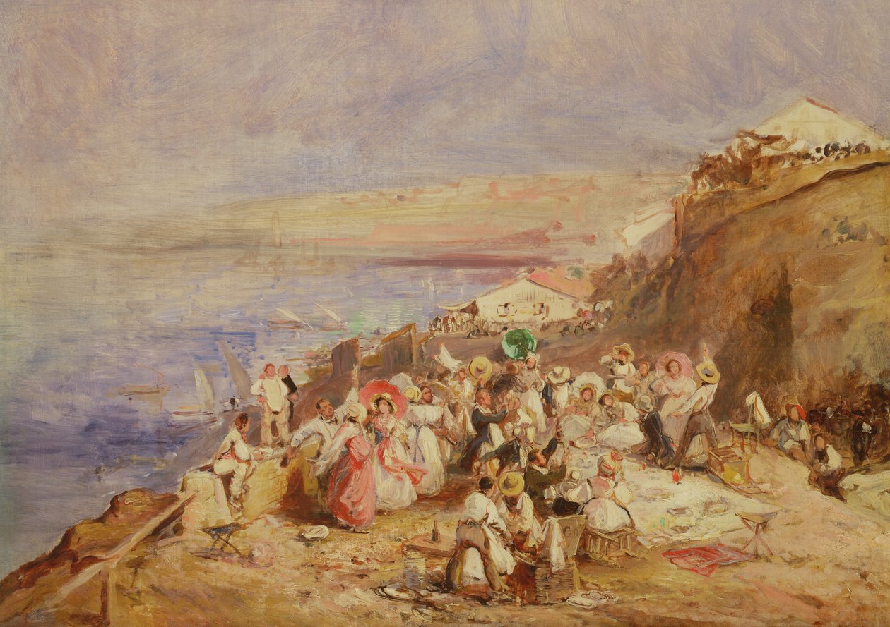Le déjeuner des artistes - Eugene Isabey