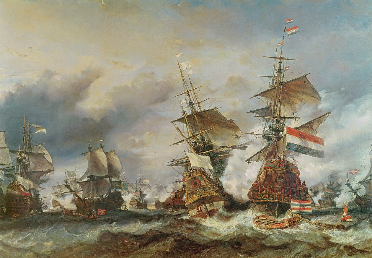 La bataille de Texel, 29 juin 1694 - Eugene Isabey