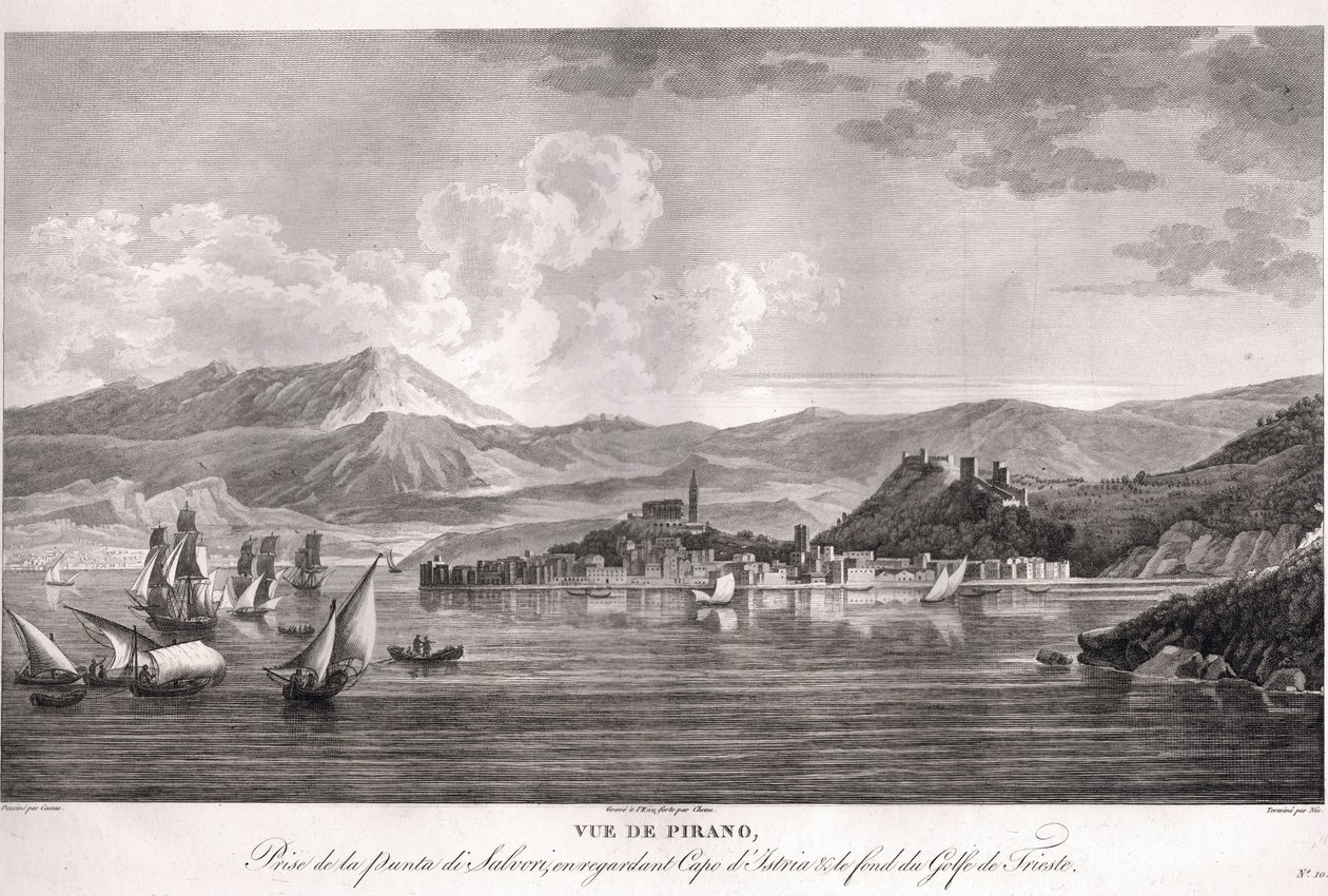 Piran - Louis Francois Cassas