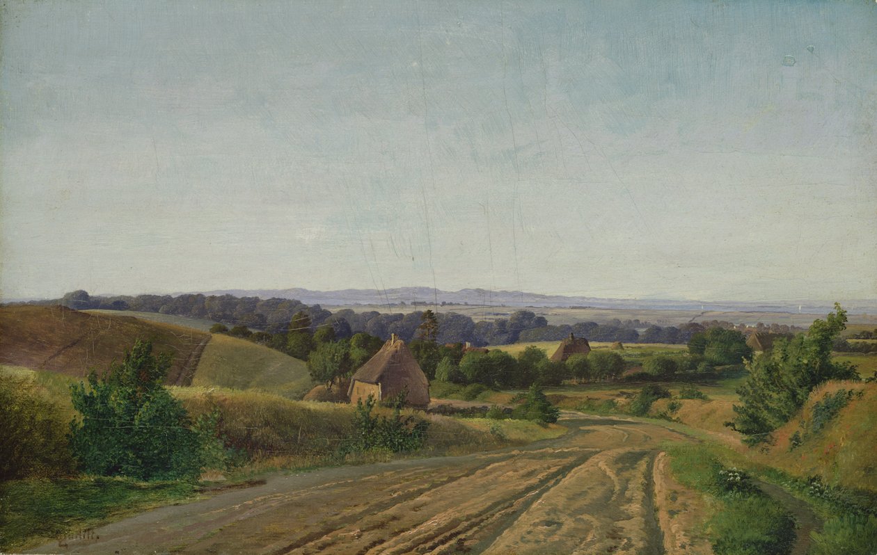 Paysage à Esrom en Seeland, 1834 - Louis Gurlitt