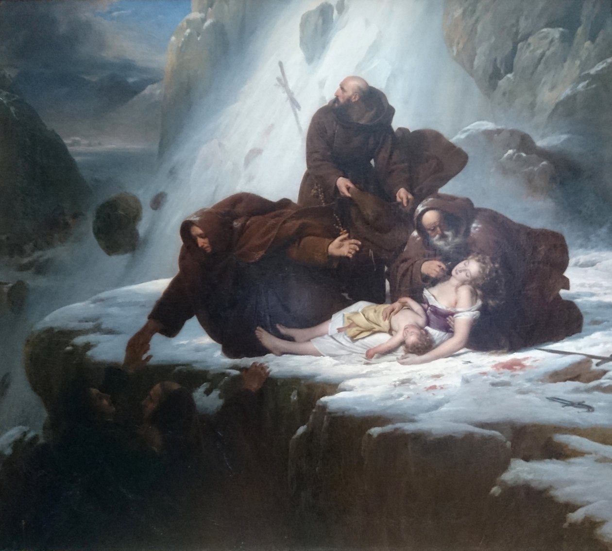 Les Religieux du mont Saint-Gothard - Louise Marie Jeanne Hersent