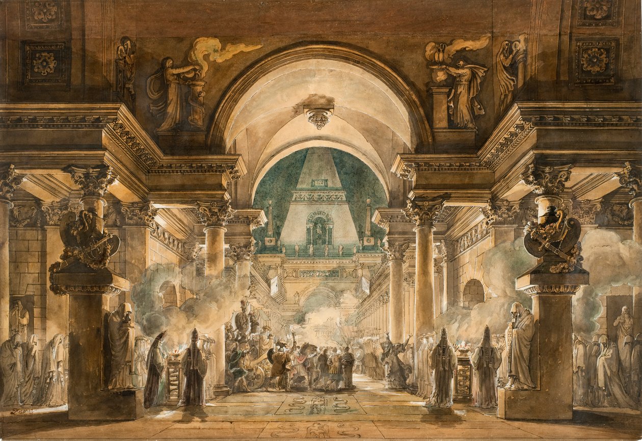 Le cortège funèbre d